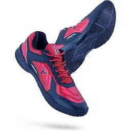 RS11 Non Marking Badminton Shoe | Ideal for Indoor Games (Badminton, Tennis, Volleyball, Squash) | Lightweight | Super Stable | Hi-Comfy Badminton Shoe