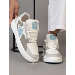 RUN SEVEN Men PU Sneakers