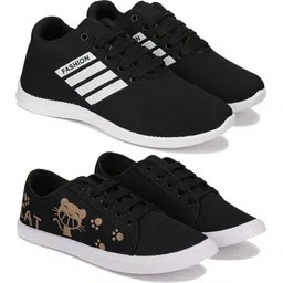 Running shoes For Women (Multicolor Pack of 2) Combo(MR)-1708-1629 Walking Shoes For Women