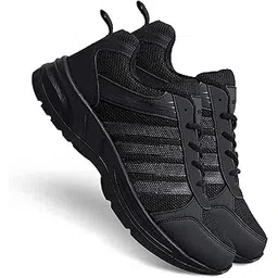 Running Shoes Lightweight Sport Shoes for Men- Black