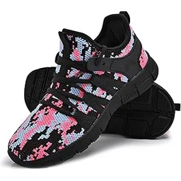 Running Shoes Lightweight Tennis Shoes Non Slip Gym Workout Shoes Breathable Mesh Walking Sneakers