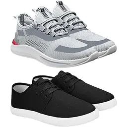 Running Sports Shoes for Men's & Boy's (Pack of 2)