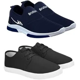 Running Sports Shoes for Men's & Boy's (Pack of 2)