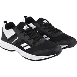 Running/Walking/Sports Shoes (901-BLACK White-8