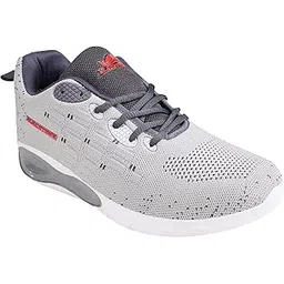 Running/Walking/Sports Shoes (907-D.Grey RED-8