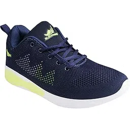 Running/Walking/Sports Shoes (909-NAVY P GREEN-10 Blue