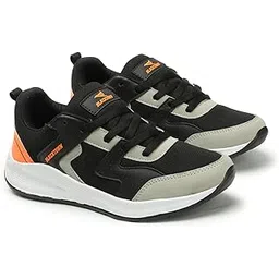 Running/Walking/Sports Shoes (912 Black Orange-7