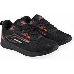 Running/Walking/Sports Shoes (Horse Black RED-8