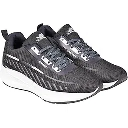 Running/Walking/Sports Shoes (TECH D.Grey Silver-7