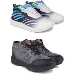 Running,Walking,Training,Sports Shoes,Casual shoe, Sneakers For Men (Pack Of 2) Running Shoes For Men
