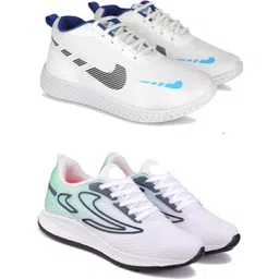 Running,Walking,Training,Sports Shoes,Casual shoe, Sneakers For Men (Pack Of 2) Running Shoes For Men