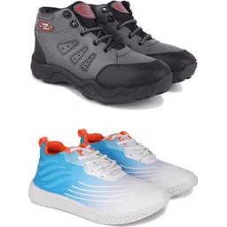 Running,Walking,Training,Sports Shoes,Casual shoe, Sneakers For Men (Pack of 2) Running Shoes For Men