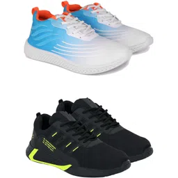 Running,Walking,Training,Sports Shoes,Casual shoe, Sneakers For Men (Pack Of 2) Running Shoes For Men