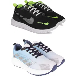 Running,Walking,Training,Sports Shoes,Casual shoe, Sneakers For Men (Pack Of 2) Running Shoes For Men