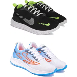 Running,Walking,Training,Sports Shoes,Casual shoe, Sneakers For Men (Pack Of 2) Running Shoes For Men