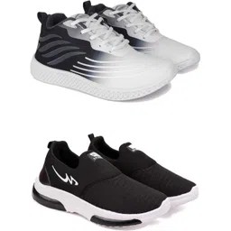 Running,Walking,Training,Sports Shoes,Casual shoe, Sneakers For Men (Pack Of 2) Running Shoes For Men