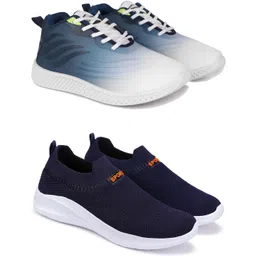 Running,Walking,Training,Sports Shoes,Casual shoe, Sneakers For Men (Pack Of 2) Running Shoes For Men