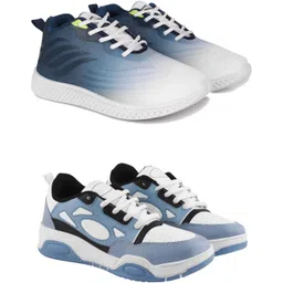 Running,Walking,Training,Sports Shoes,Casual shoe, Sneakers For Men (Pack Of 2) Running Shoes For Men