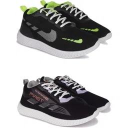 Running,Walking,Training,Sports Shoes,Casual shoe, Sneakers For Men (Pack Of 2) Running Shoes For Men