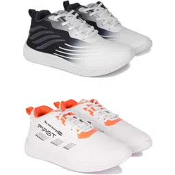 Running,Walking,Training,Sports Shoes,Casual shoe, Sneakers For Men (Pack Of 2) Running Shoes For Men