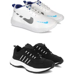 Running,Walking,Training,Sports Shoes,Casual shoe, Sneakers For Men (Pack Of 2) Running Shoes For Men