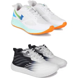 Running,Walking,Training,Sports Shoes,Casual shoe, Sneakers For Men (Pack of 2) Running Shoes For Men