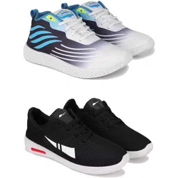 Running,Walking,Training,Sports Shoes,Casual shoe, Sneakers For Men (Pack Of 2) Running Shoes For Men