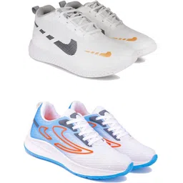 Running,Walking,Training,Sports Shoes,Casual shoe, Sneakers For Men (Pack Of 2) Running Shoes For Men