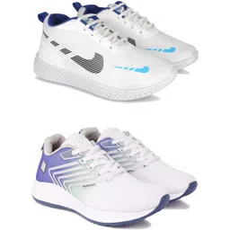 Running,Walking,Training,Sports Shoes,Casual shoe, Sneakers For Men (Pack Of 2) Running Shoes For Men