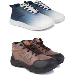 Running,Walking,Training,Sports Shoes,Casual shoe, Sneakers For Men (Pack Of 2) Running Shoes For Men