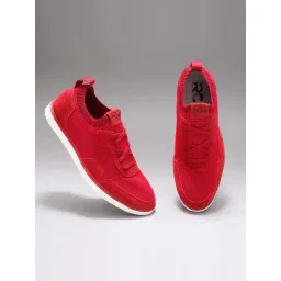 Ruosh Men's Red Casual Sneakers