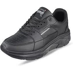 RYDUS Steady Running Shoes for Men | Breathable, Lightweight, Non-Slip Grip | Recycled Material | Extra Cushioned, Moisture (Two Colours Available)