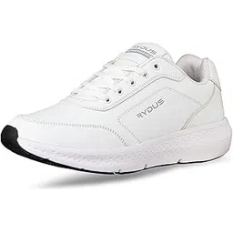 RYDUS Walking Sports Shoes for Men | Soft Cushioned Insole, Slip-Resistance, Dynamic Feet Support, Arch Support & Shock Absorption