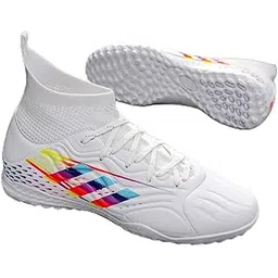 SAI INDER KALA Fast Indoor Soccer Shoes for Men - Futsal & Field Football Cleats for Superior Performance Multicolor