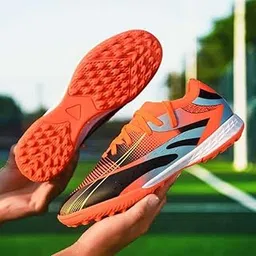 SAI INDER KALA Ultralight Soccer Cleats for Men & Boys: Non-Slip AG/TF Football Boots with Ankle Support