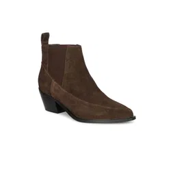 Saint G Women Casual Block-Heeled Chelsea Boots