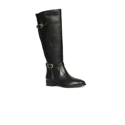 Saint G Women Leather Long Slouchy Boots