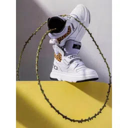 Saint G Women's Venetia White Ankle High Sneakers