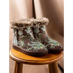 Saint G Women's Winifred Grey Snow Boots