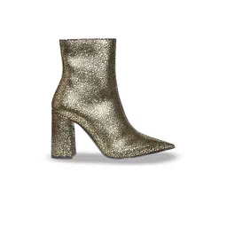 SaintG Women Textured Ankle-Length Boots