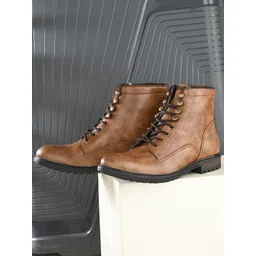 San Frissco Men Lace-Up Regular Boots