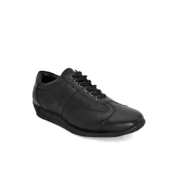 San Frissco Men's Black Casual Sneakers