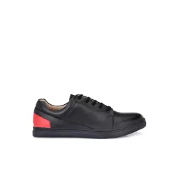 San Frissco Men's Black Casual Sneakers