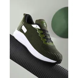 San Frissco Men's Green Running Shoes