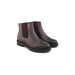 San Frissco Women Casual High-Top Chelsea Boots