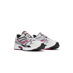 saucony Unisex Mesh Colourblocked Round Toe Lace-Ups Sneakers