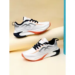 SCHOOZI Men Running Lace-Ups Non-Marking Sports Shoes