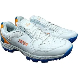 SEGA Steps Rubber Spikes Cricket Shoes for Men