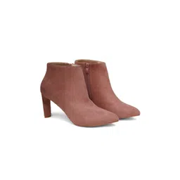Sherrif Shoes Women Block Heel Ankle Boots