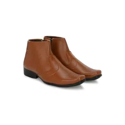SHOE DAY Men Brown Chelsea Boots